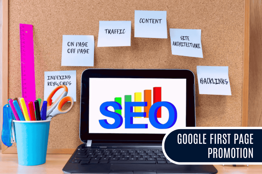 Google First Page Promotion
